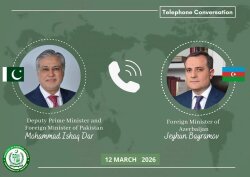 Ceyhun Bayramov pakistanlı həmkarı ilə regiondakı prosesləri müzakirə ediblər