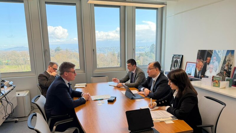 AHİK nümayəndə heyəti Cenevrədə BƏT rəsmiləri ilə görüşlər keçirib