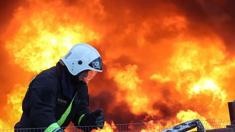 Daşsalahlı kəndində açıq ərazidə yanğın olub -