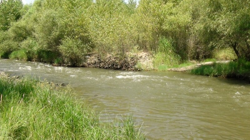 AMEA rəsmisi: Oxçuçayın suyu içmək üçün tamamilə yarasızdır