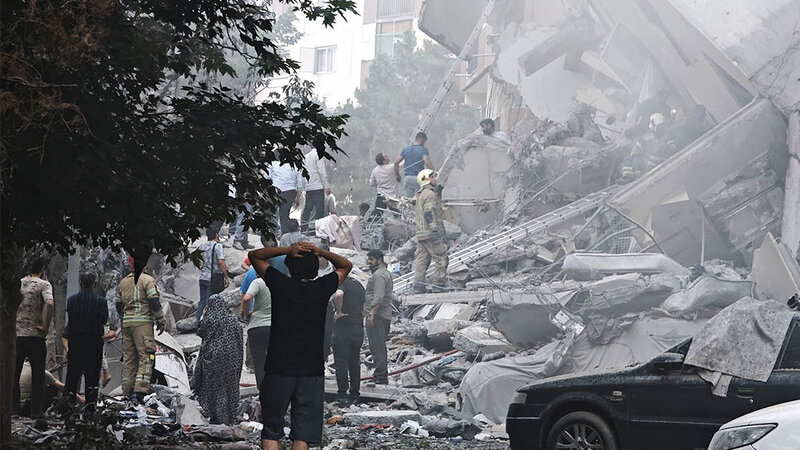 İranın mərkəzindəki əyalətdə bombardman nəticəsində altı nəfər ölüb