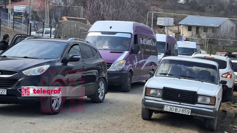 Köç karvanı Xanoba kəndinə çatıb -