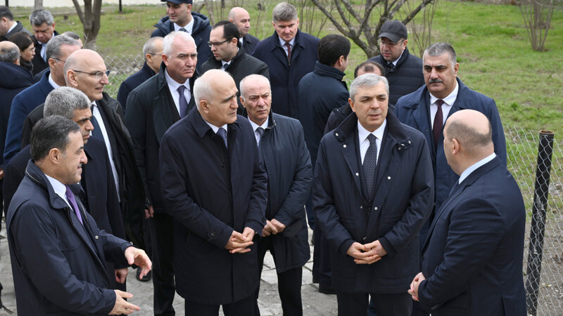 Əlaqələndirmə Qərargahının üzvləri Xocavənddə təmir olunmuş fərdi evə baxış keçiriblər