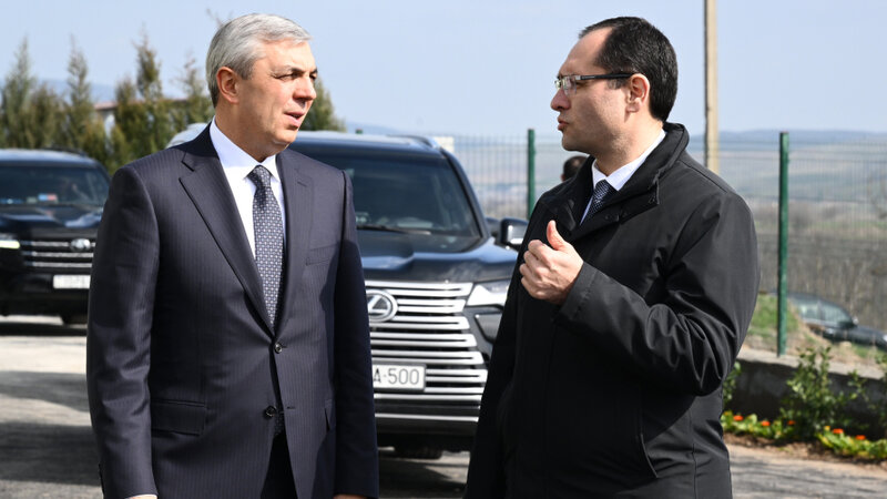 Xocavənd rayonunda bağçılıq təsərrüfatına baxış keçirildi