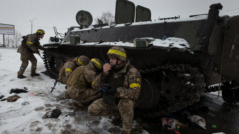 Ukrayna ordusu Zaporojyedə Rusiya qoşunlarını dayandırdı