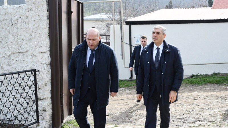 Əlaqələndirmə Qərargahının üzvləri Quzeyxırman kəndindəki təmir-bərpa işləri ilə tanış oldular