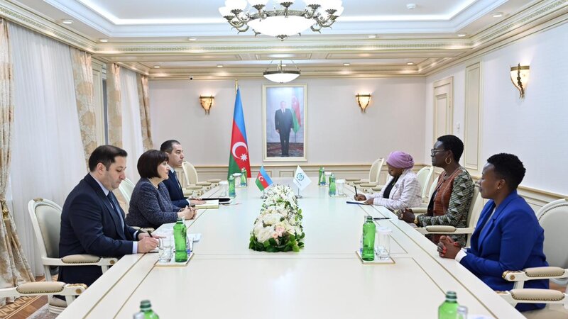 Sahibə Qafarova Parlamentlərarası İttifaqın prezidenti görüşdü