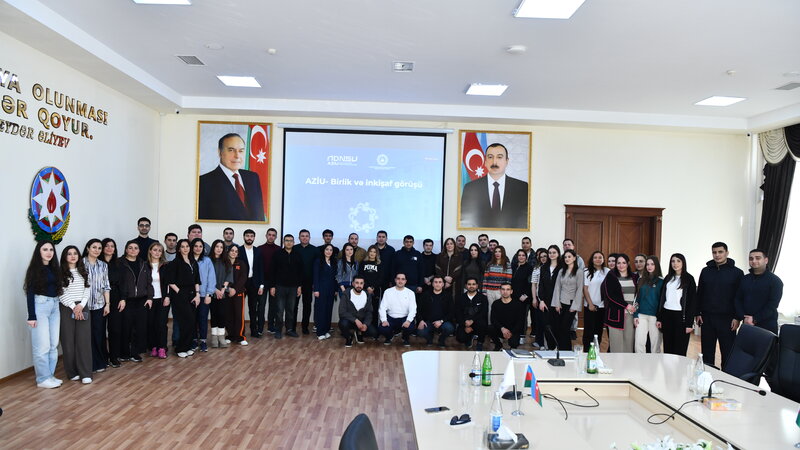 ADNSU-da “AZİU-Birlik və inkişaf görüşü” adlı tədbir keçirildi