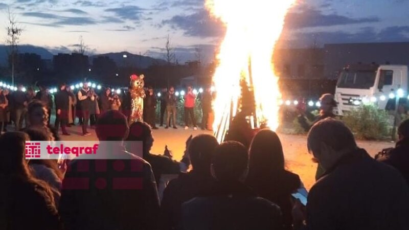 Ağdamda ilk dəfə ilaxır çərşənbəsi qeyd edildi