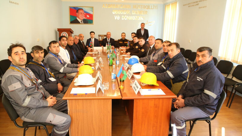 FHN-in Gəncə Regional Mərkəzində mülki müdafiə məşqi təşkil edildi -