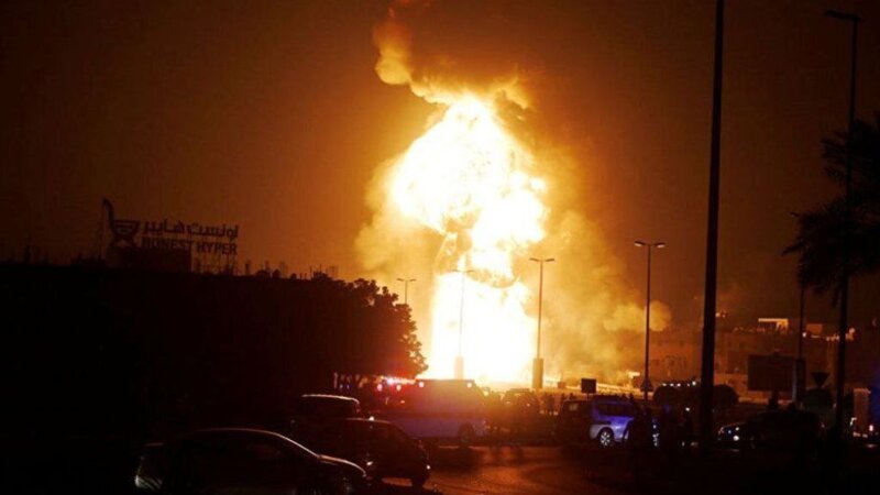 İraqdakı ABŞ bazasında yanğın baş verib