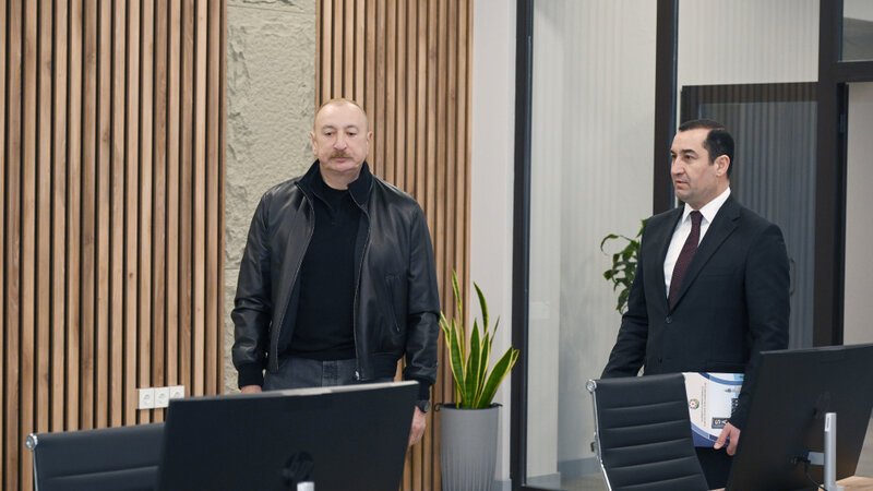 Prezident İlham Əliyev Şamaxıda “Şirvan Aqro” heyvandarlıq kompleksinin açılışında iştirak edib