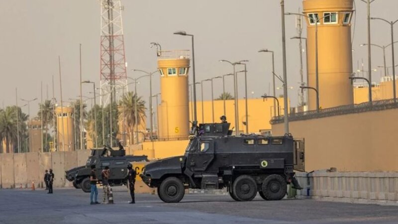 Bağdadda ABŞ səfirliyinin logistika mərkəzinə dron hücumu olub