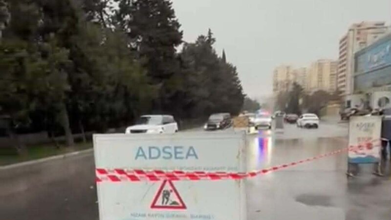 İntensiv yağışlarla əlaqədar ADSEA gücləndirilmiş iş rejimində çalışır