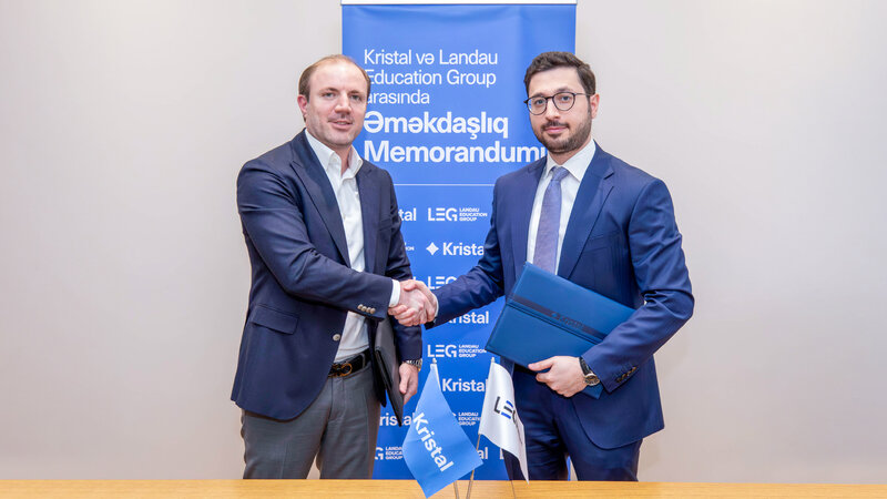“Kristal” və “Landau Education Group” arasında əməkdaşlıq memorandumu imzalanıb