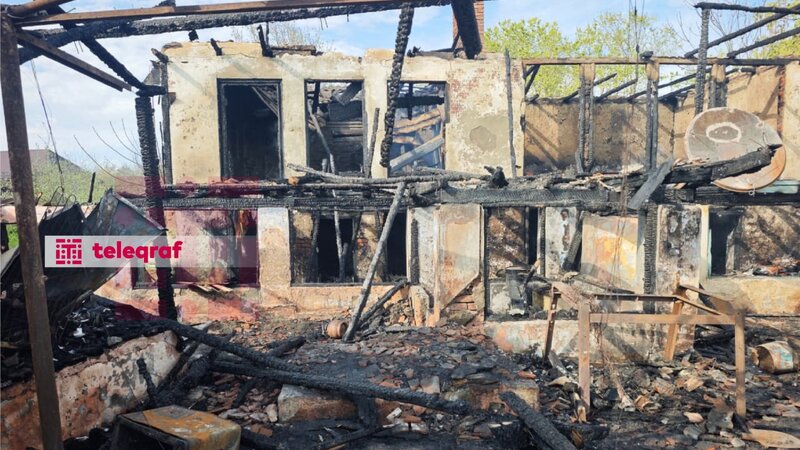 Qızılağac kəndində baş verən yanğının bəzi təfərrüatları məlum oldu -