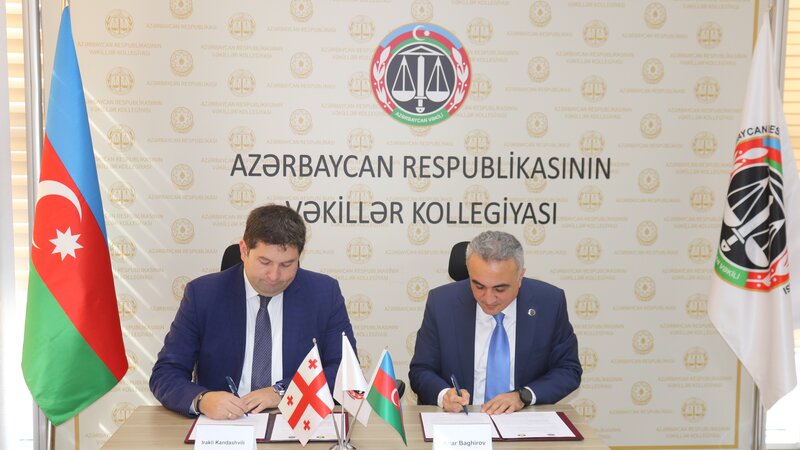 Azərbaycan və Gürcüstan Vəkillər kollegiyaları arasında Memorandum imzalandı -