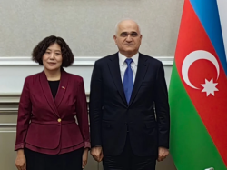 Şahin Mustafayev Çinin Azərbaycandakı səfiri ilə görüşdü