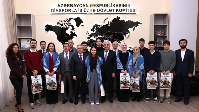 Dövlət Komitəsində türk şəhid övladları ilə görüş keçirildi -