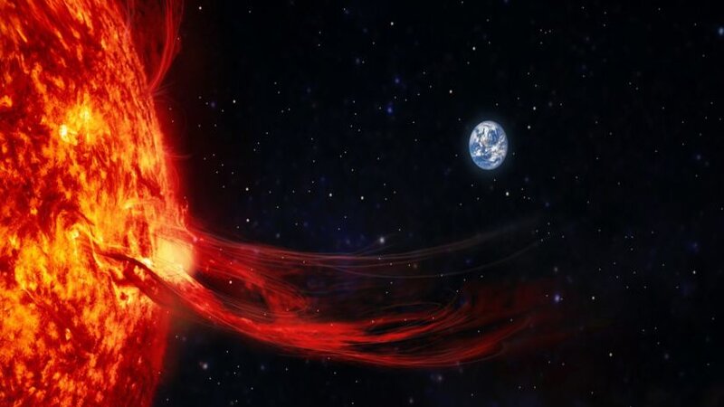 Günəşdə güclü alışma qeydə alınıb