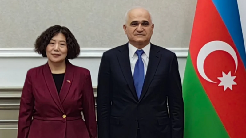 Şahin Mustafayev Çinin Azərbaycandakı səfiri ilə görüşdü