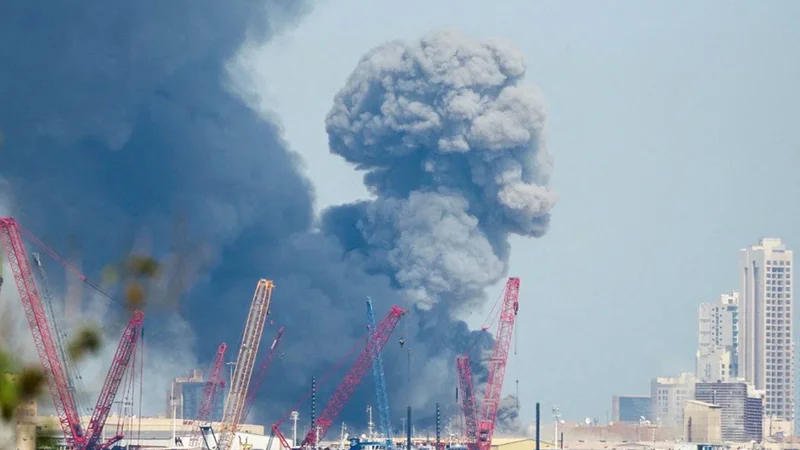 BƏƏ-də qaz kompleksində partlayış oldu