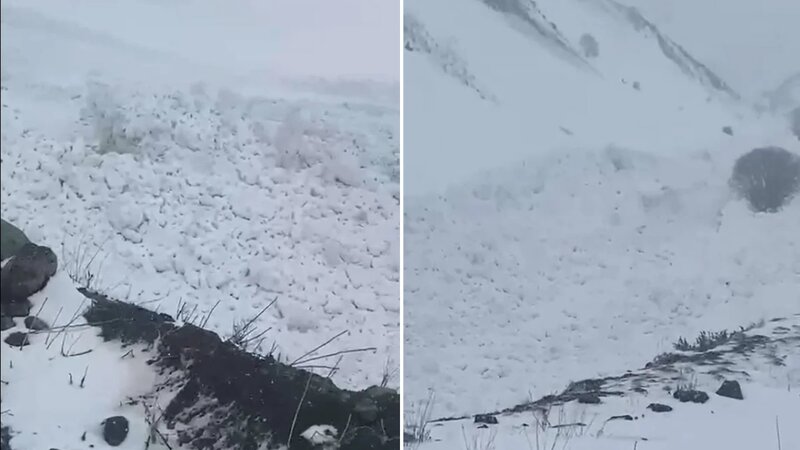 Toğanalı–Kəlbəcər–İstisu yolunda qar uçqunu baş verib