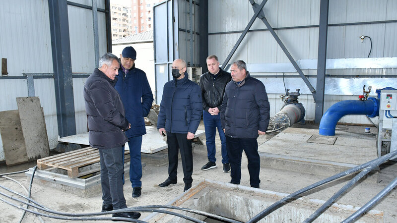 Abşeronun icra başçısı yağışın fəsadları ilə bağlı sakinlərlə görüşdü -