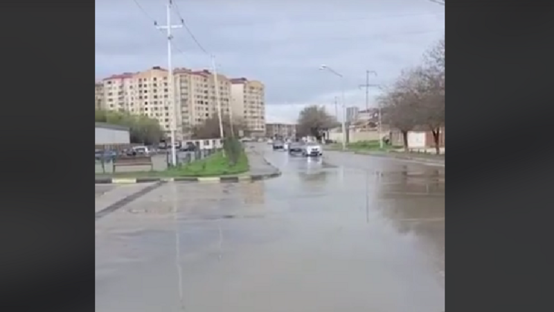 Zığ qəsəbəsində kanalizasiya xəttində yaranmış tıxanma aradan qaldırıldı -