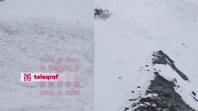 Toğanalı–Kəlbəcər–İstisu yolunda qar uçqunu baş verib -