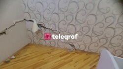Sumqayıtda bəzi evlərdə çatlar əmələ gəlib -