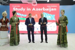 Qazaxıstanda “Study in Azerbaijan” təhsil sərgisinin açılışı olub