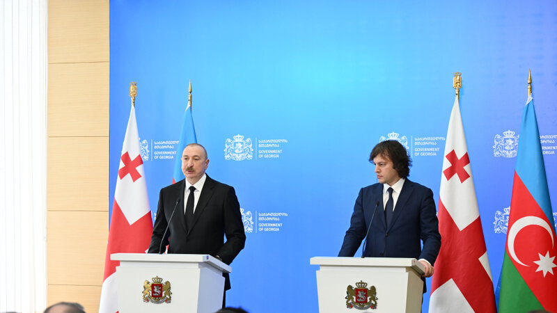 Prezident: Gürcüstanla tarixi əlaqələrimiz dövlətlərarası əlaqələr üçün möhkəm zəmindir