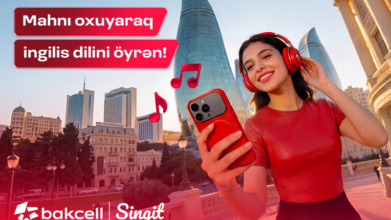 Bakcell ilə ingilis dilini “Singit” tətbiqində öyrən