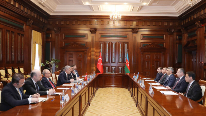 Ali Məhkəmədə Muhsin Şentürkün rəhbərlik etdiyi nümayəndə heyəti ilə görüş keçirildi -