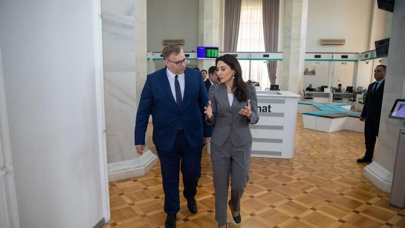 Səbinə Əliyevanın dəvəti ilə Slovakiya Ombudsmanı ölkəmizdə səfərdədir