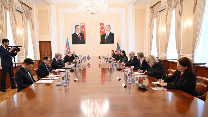 Bakıda Azərbaycan və Litva Baş nazirlərinin görüşü keçirildi -
