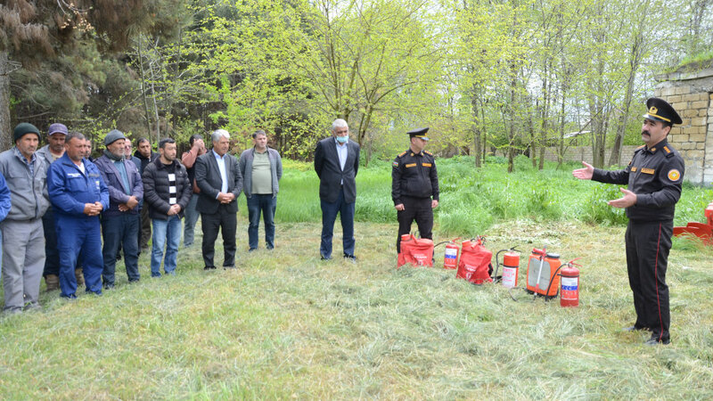 Ağcabədi və Beyləqanda yanğın təhlükəsizliyinə dair maarifləndirmə tədbirləri keçirildi