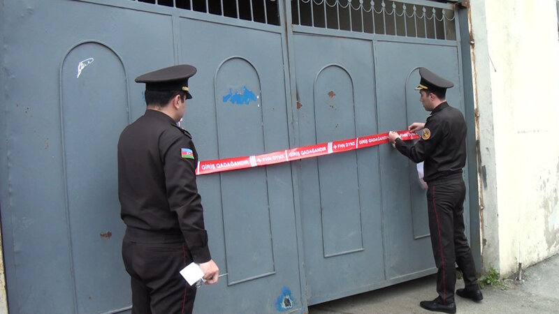Bakıda yanğın təhlükəli avtomobil təmiri sexinin fəaliyyəti dayandırıldı -