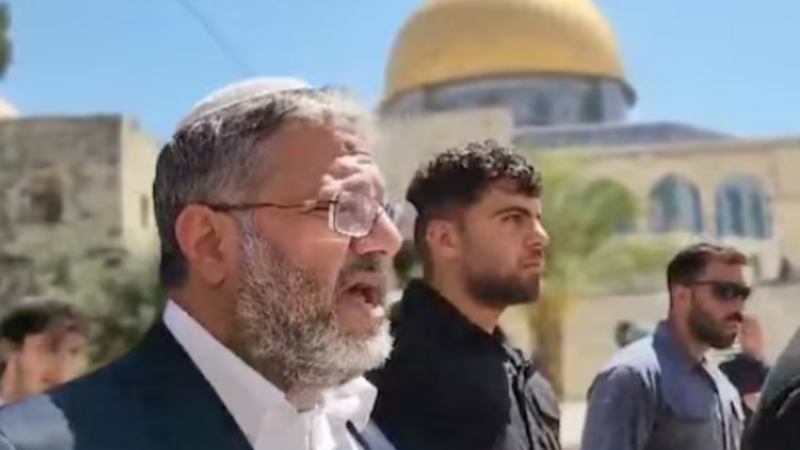 KİV: Ben-Qvirin “Əl-Əqsa” məscidinə gedişi regionda narahatlıq yaradıb