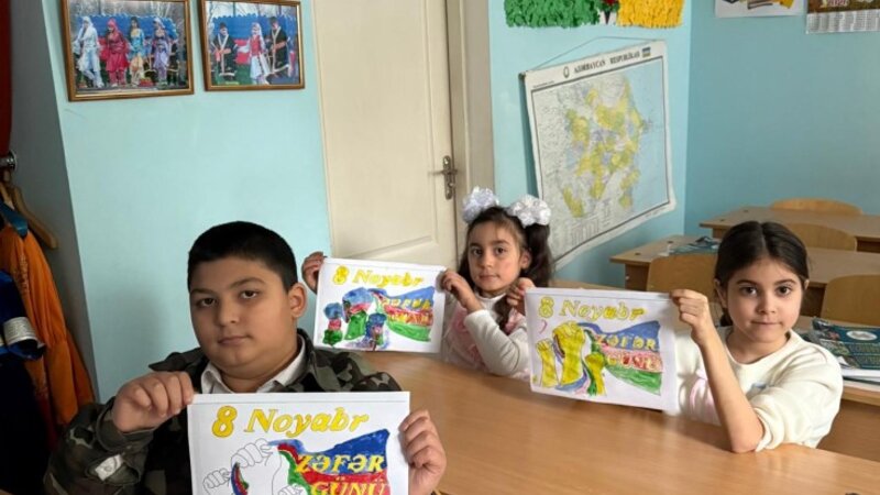 Ukraynanın Dnepr şəhərində Azərbaycan dili məktəbi fəaliyyətini davam etdirir