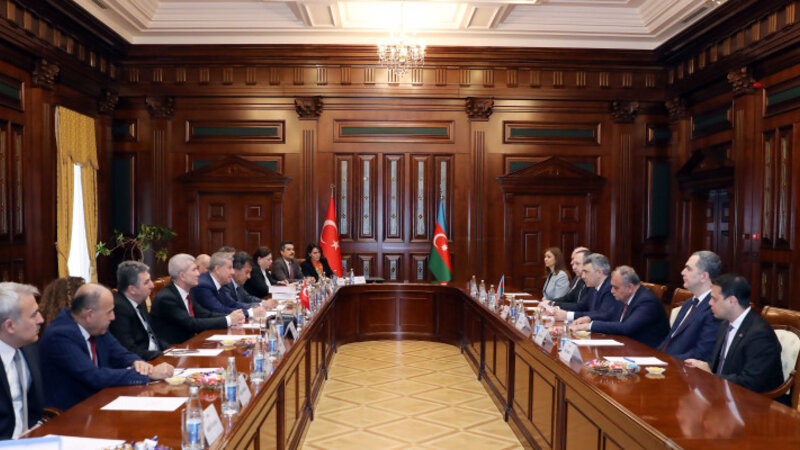 Türkiyə Ali Məhkəməsinin nümayəndə heyəti ilə görüş keçirildi -