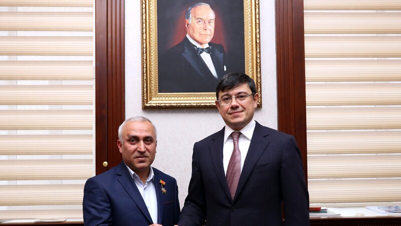 Ukraynadakı diaspor rəhbəri medalla təltif olundu