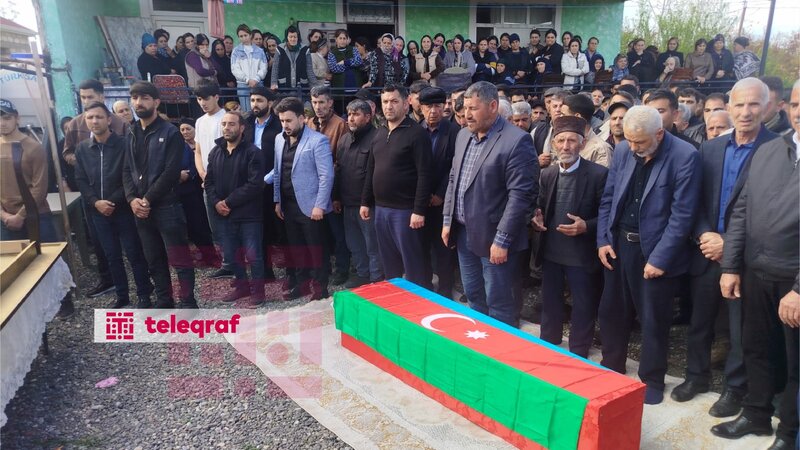 Füzulidə minaya düşərək həlak olan ANAMA əməkdaşı dəfn edildi -