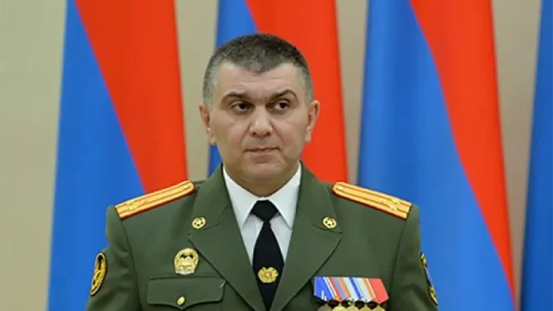 Ermənistanın Ordu Korpusunun keçmiş komandiri həbs edildi