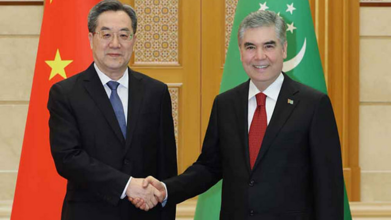Türkmənistan və Çin Orta Dəhlizi müzakirə etdi
