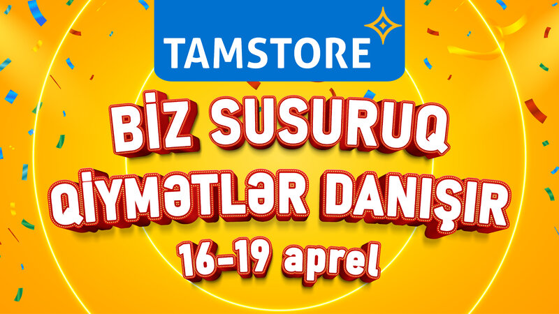 Bu endirim kampaniyasında qiymətlər danışacaq -