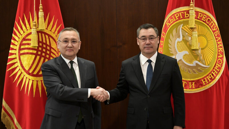 Qırğızıstan Prezidenti KTMT baş katibi ilə görüşüb