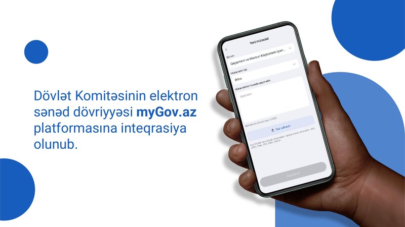 Dövlət Komitəsinin elektron sənəd dövriyyəsi “mygov” platformasına inteqrasiya olunub