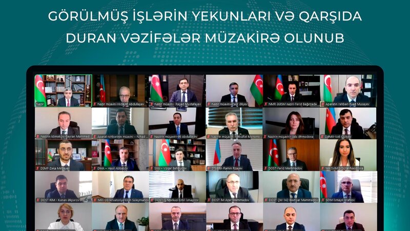 Əmək və sosial müdafiə sahəsində görülmüş işlərin yekunları müzakirə olunub